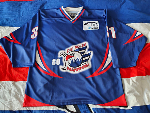 Adler mannheim hockey trikot - adler,