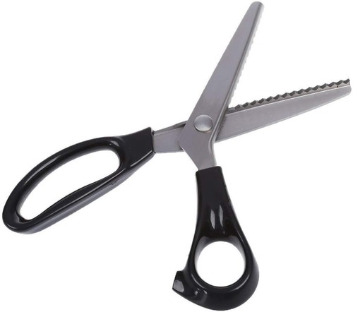 Zackenschere edelstahl zick - zackenschere,