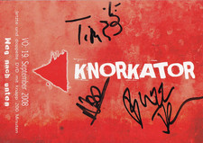 Autogramm - Knorkator