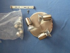 3 flamig rund Deckenstrahler Deckenleuchte Deckenlampe Lampe Leuchte schwenkbar