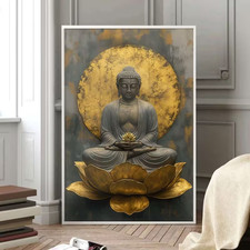 Leinwanddruck  Buddha Zen