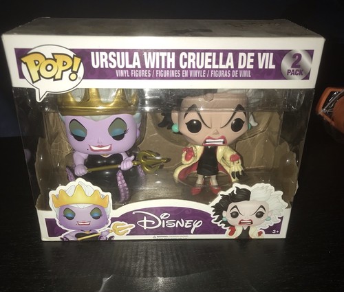 Funko pop ursula - with, cruella