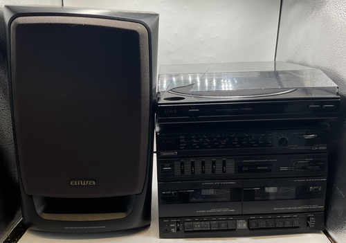 Aiwa 550 stereo cassette - aiwa, cx-550