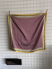 ZARA HALSTUCH ROT GEMUSTERT