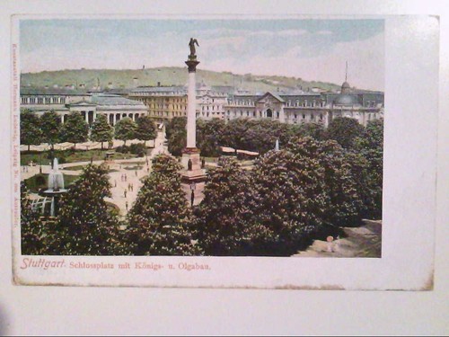Stuttgart schlossplatz mit - stuttgart.,