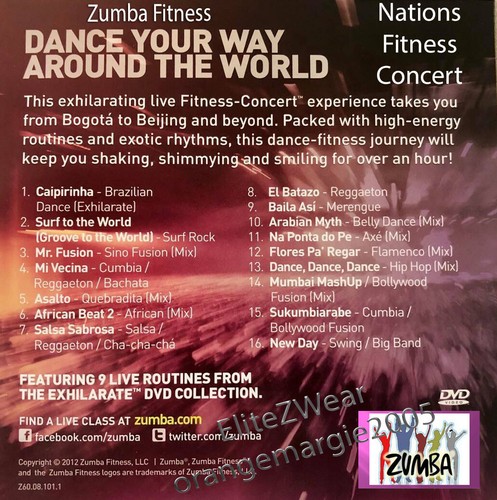 Zumba nations fitness dvd high - nations,