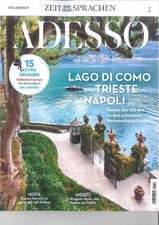 ADESSO, Italienisch-Magazin 11/2024: Lago di Como, Trieste, Napoli +wie neu +