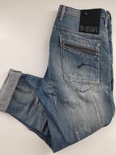 G-Star Jeans Damen W26 L32 Ocean Vintage Loose Tapered Wmn Skinny Blau O1