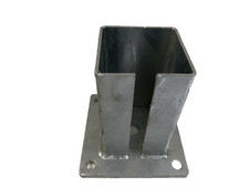 Zaun Fußplatte verzinkt