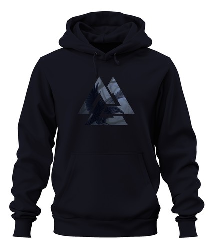 Wikinger valknut rabe nordisch - rabe,
