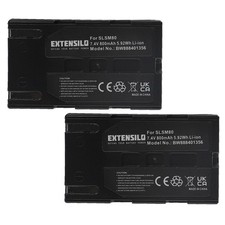 2x Akku für Samsung SC-D6550