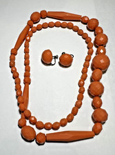 Vintage Facettiert Koralle