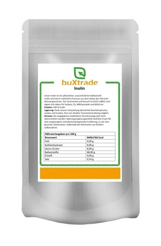 Inulin pulver glutenfrei - |,