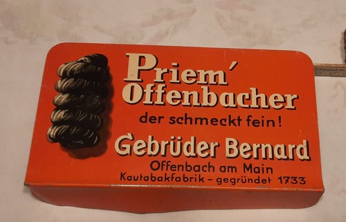 Alter reklameaufsteller priem - reklameaufsteller, "priem