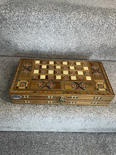 Helena holz kunst backgammon - holz,