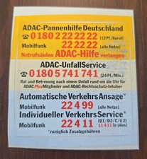 ADAC Aufkleber * Plakette *