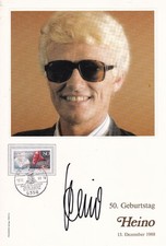 Philswiss Autogramm - Heino - limitiert