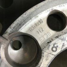 1x Alufelge 16 Zoll 6.5" 5x112