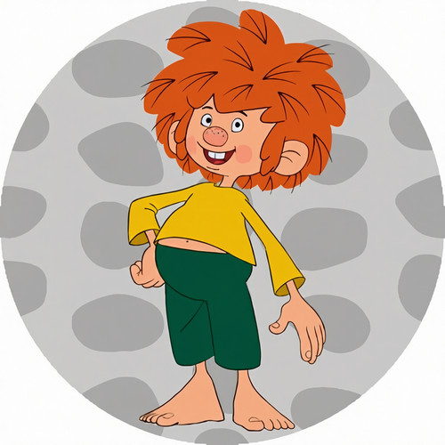 Essbar tortenaufleger pumuckl - tortenaufleger,