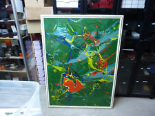 Ölbild - Modern Art, Öl auf Leinwand,Gemälde,Wandbild,Abstrakte Kunst 137x102cm.