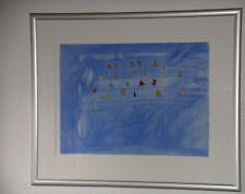 Andreas Felger Aquarell von  aus der Reihe La Musica, "Schuberts Winterreise"