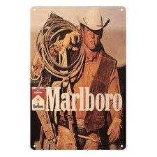 Blechschild Marlboro Werbung
