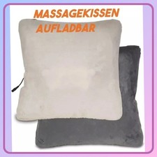 Massagekissen kabellos mit Wärmefunktion Shiatsu Rücken Nacken Massagegerät HSE