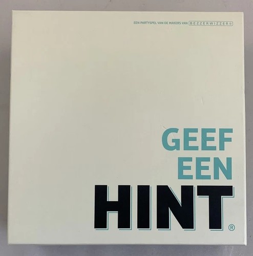 Geef een hint - een, partyspiel