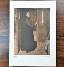 Alter Kunstdruck, Leopold Graf