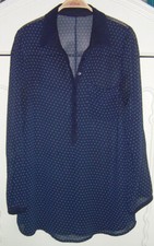 SCHÖNES CHIFFON-HEMD L 40 42