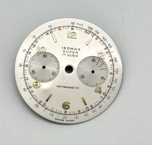 Vintage chronograph watch dial - vintage,