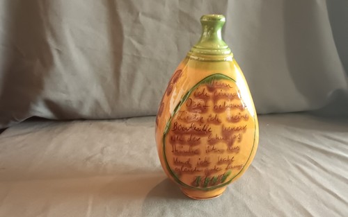 Bauchige flasche keramik - bauchige,