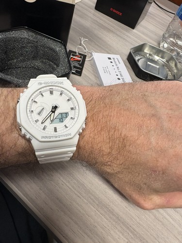 Casio shock uhr weiß 5611 - uhr,