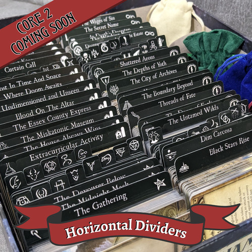 Sleeved card horizontal - card, arkham