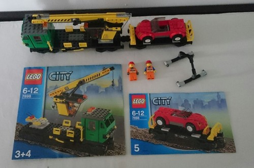 Lego eisenbahn 7898 kranwagen - lego,