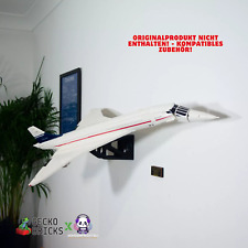 Wandhalterung Display Halter Halterung passend für LEGO® Icons Concorde 10318 