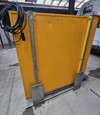 2 x LED Werbetafel Werbeschild Baukran Kran 150 x 150cm Aluminium  Kran Liebherr