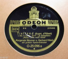 Margarete Bäumer & Gerhard Hüsch -"Tiefland" (d'Albert) ODEON O-25096 (912) 