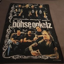 Böhse Onkelz Fahne 136x96cm Flagge Onkelz Schwarz
