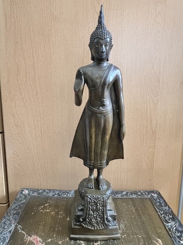 Bronze buddha statue - bronze,