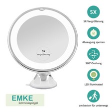 Kosmetikspiegel LED 5-fach