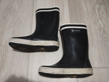 Aigle Lolly Pop Kinder Schuhe Gummi Stiefel Herbst Winter Gr. 26 marine