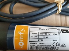 Somfy HiPro LT50 Start 6/17 Antrieb Rollladen-Motor für Welle 60mm Rohrmotor Neu