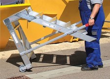 Arbeitspodest Stahl fahrbar