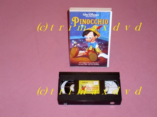 Vhs walt disneys pinocchio - _walt, pinocchio_