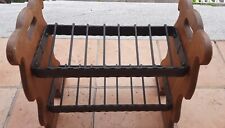 Weinregal Holz und Schmiedeeisen *TOP*