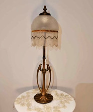 Antik messing tischlampe - antik,