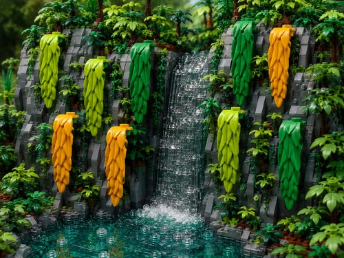 Lego pflanze blatt - lego®, 4x