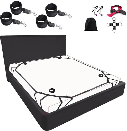 Bett fesselset verstellbar - bett-fesselset,