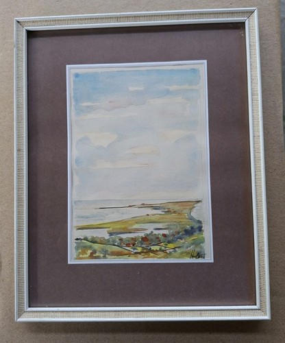 Aquarell bild hiddensee - bild,